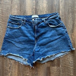 Abercrombie & Fitch Curve Love Mom 4” Short Size 33/16
